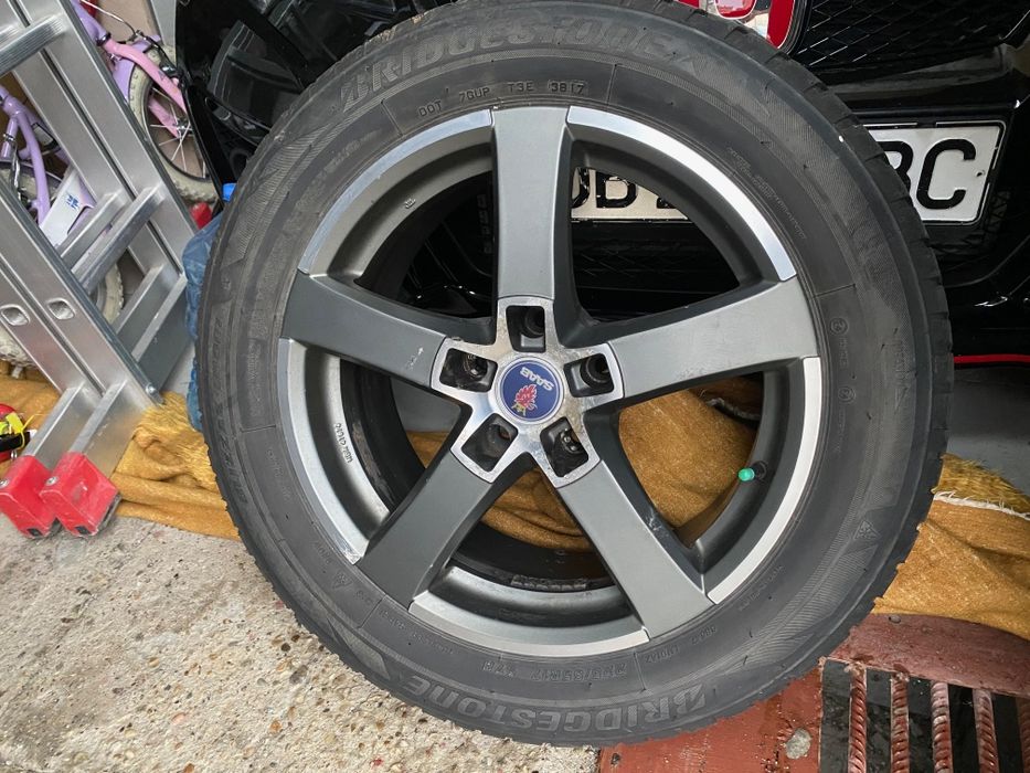 17" Джанти+зимни гуми СААБ 9-5 (2010-2011г) Saab 9-5