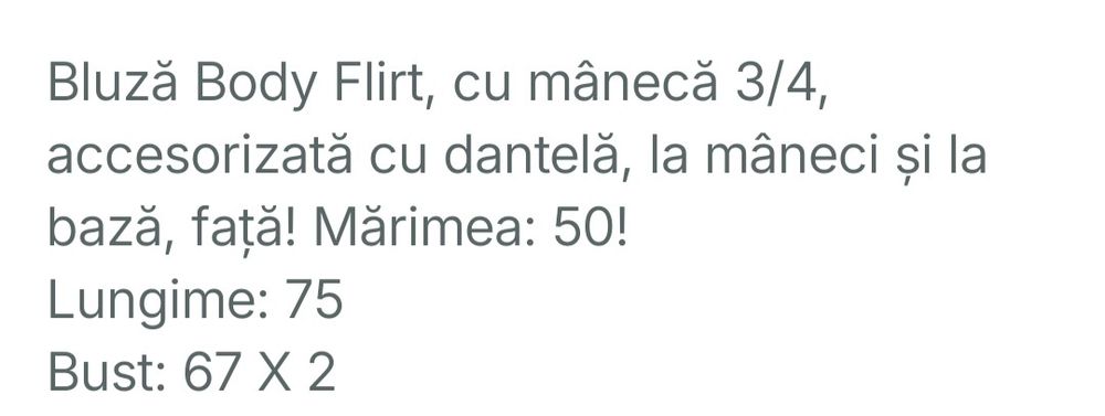 Vand bluza de dama