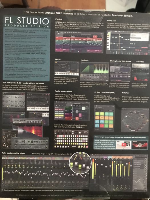Program editare muzica IMAGE LINE FL Studio Producer edition sigilat