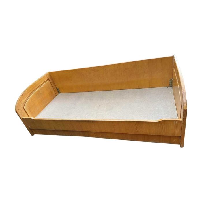 Cadru de Pat pentru o Persoana; Pat din lemn Single cu Somiera 200x90