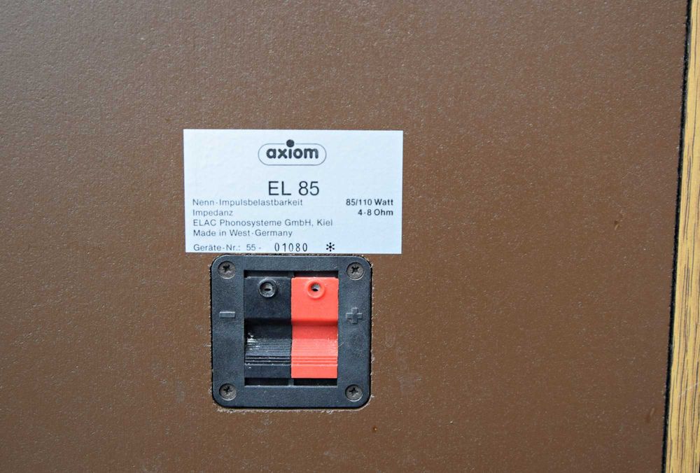 Boxe Elac / Axiom EL 85, vintage