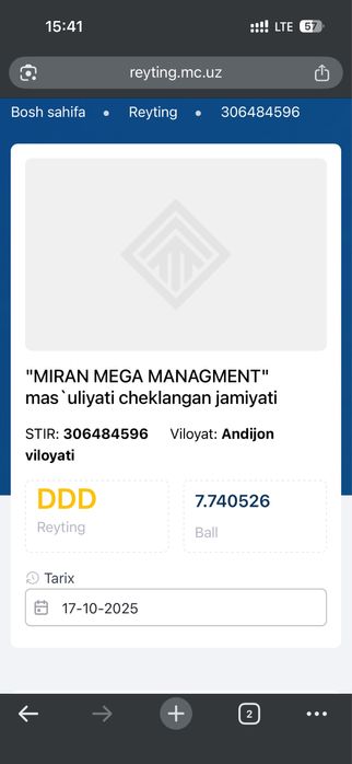 Qurilish firma sotiladi