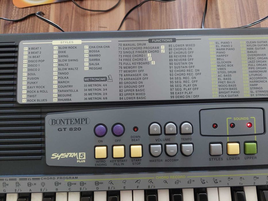 Oarga electronică Bontempi GT 820 System 5 Plus