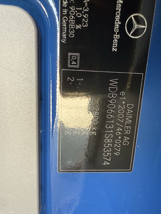 Mercedes Sprinter 216 Euro 5 2013