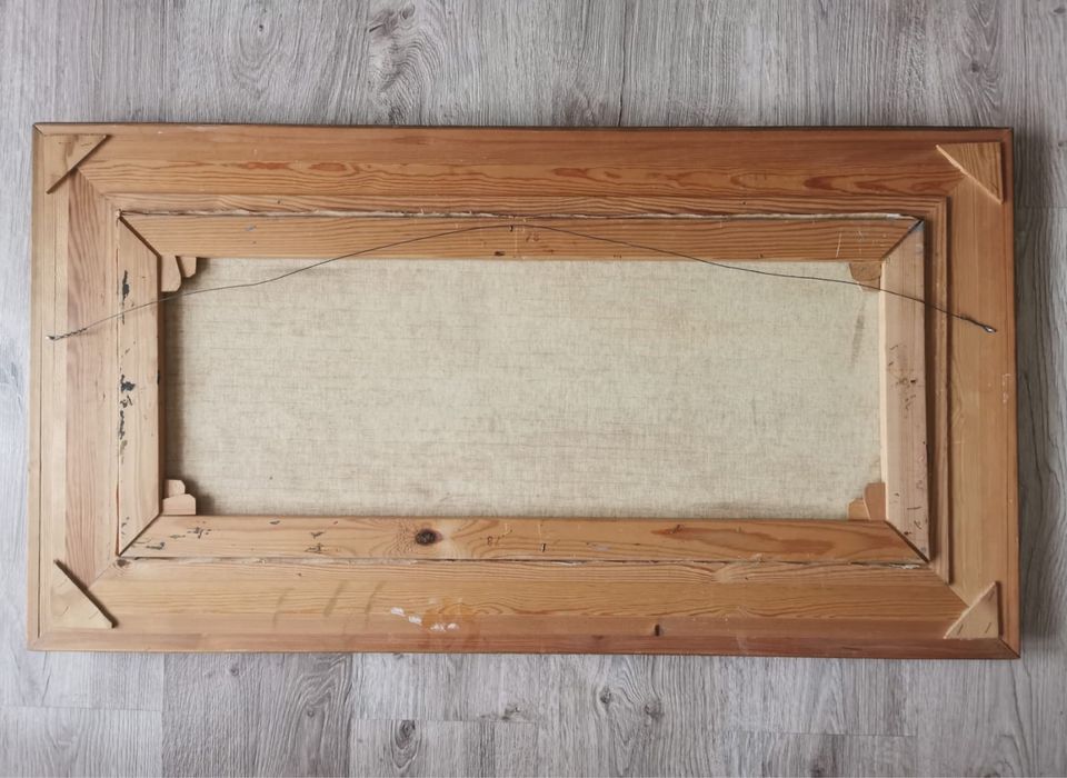 Антикварна картина на платно с маслени бои автор КАРЛ ХЕЛГО подписана