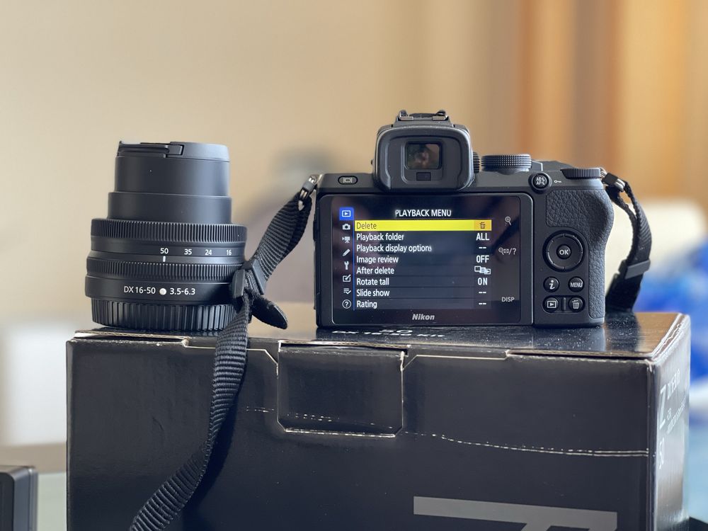Nikon Z50 + китов обектив
