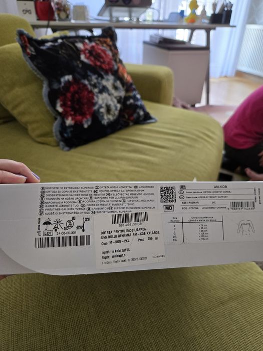 Orteza dessault umar XXL noua nefolosita