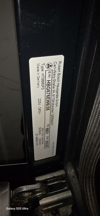 Cuptor Bosch incorporabil  model nou,import Germania