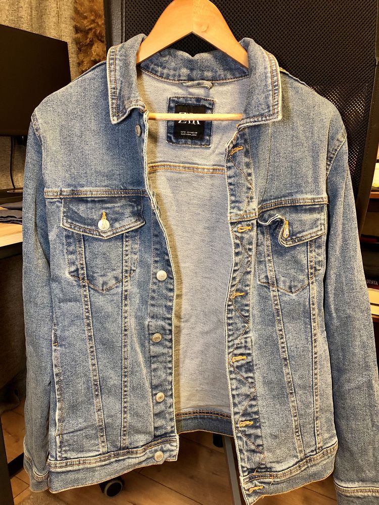 Джинсовка zara размер М