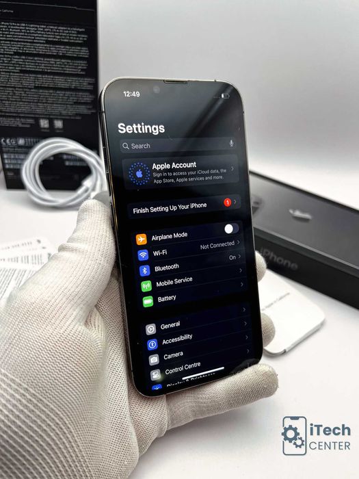 iPhone 13 Pro, 128GB, Graphite, 100% батерия, ОТЛИЧЕН, 1г. ГАРАНЦИЯ!