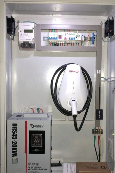 Установка зарядное устройство для Электромобилей