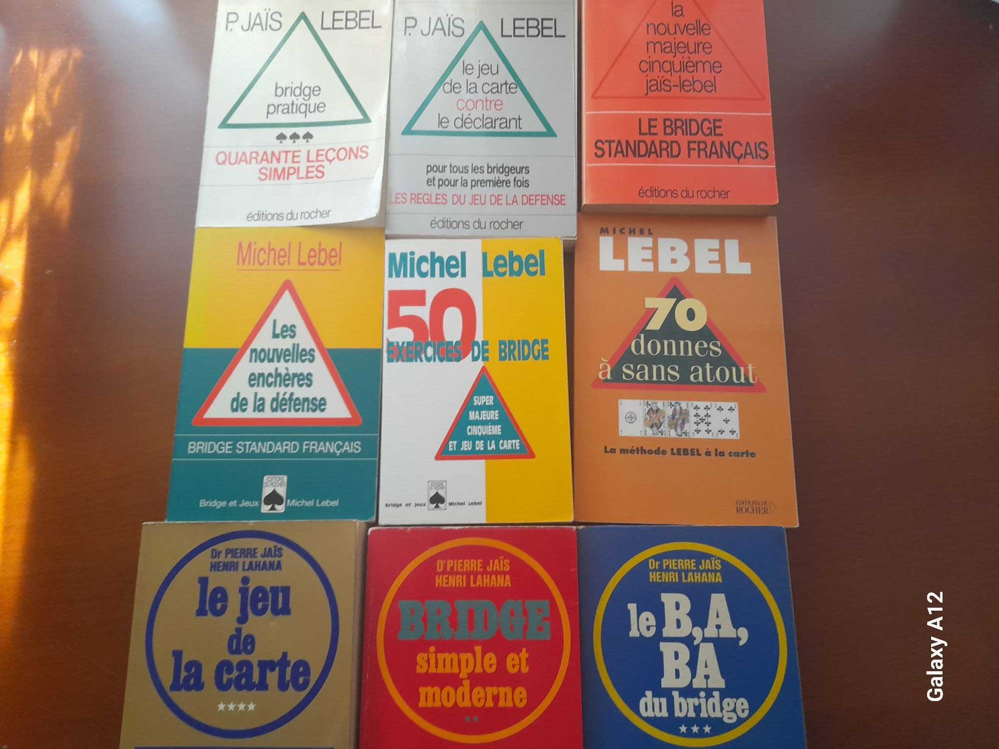 Carti de bridge de ocazie in limba franceza si engleza