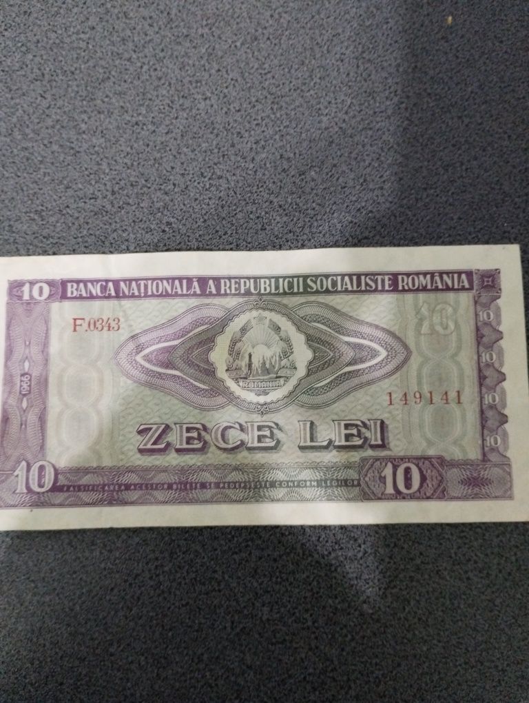 Bancnota zece lei