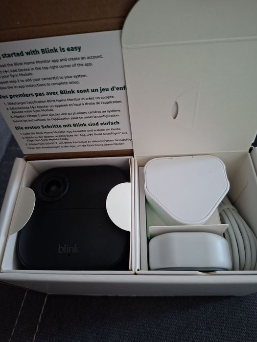 Camera supraveghere Exterior, Blink Wireless HD, senzor de miscare