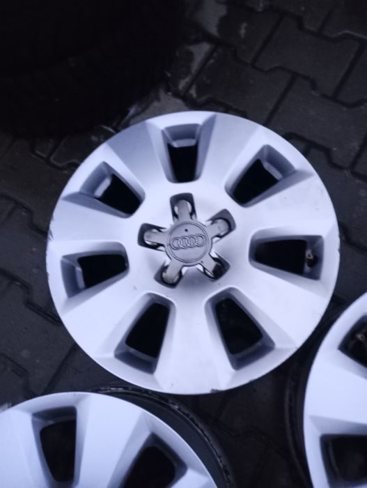 4 jante aliaj 5x112 R16 originale Audi A3 A4 A6,Q2,Q3