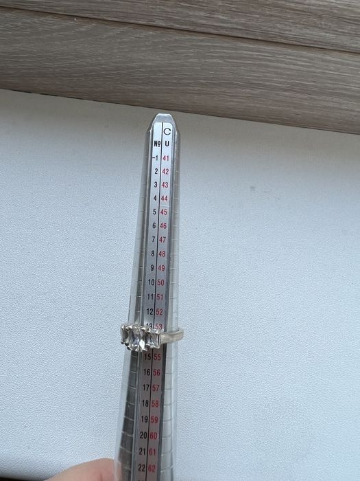 Inele si verighete argint cu zirconii marimi 49-55