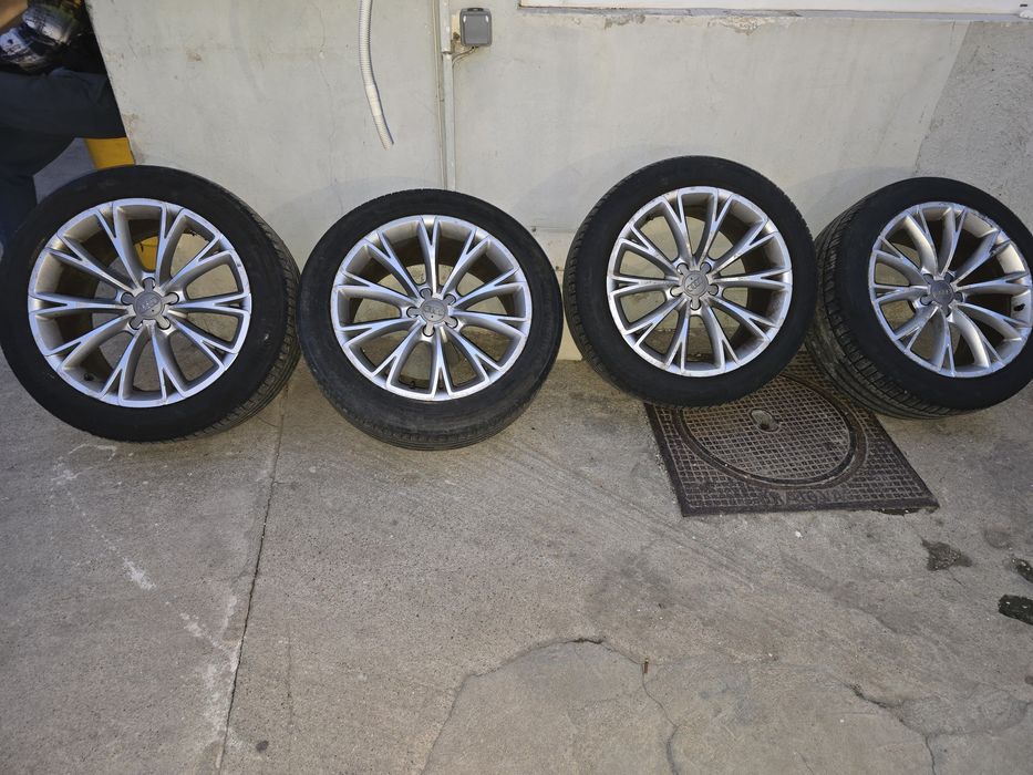 Jante audi a8 r19 cu anvelope vară