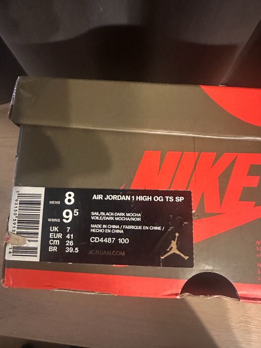 Jordan 1 High Travis Scott Mocha