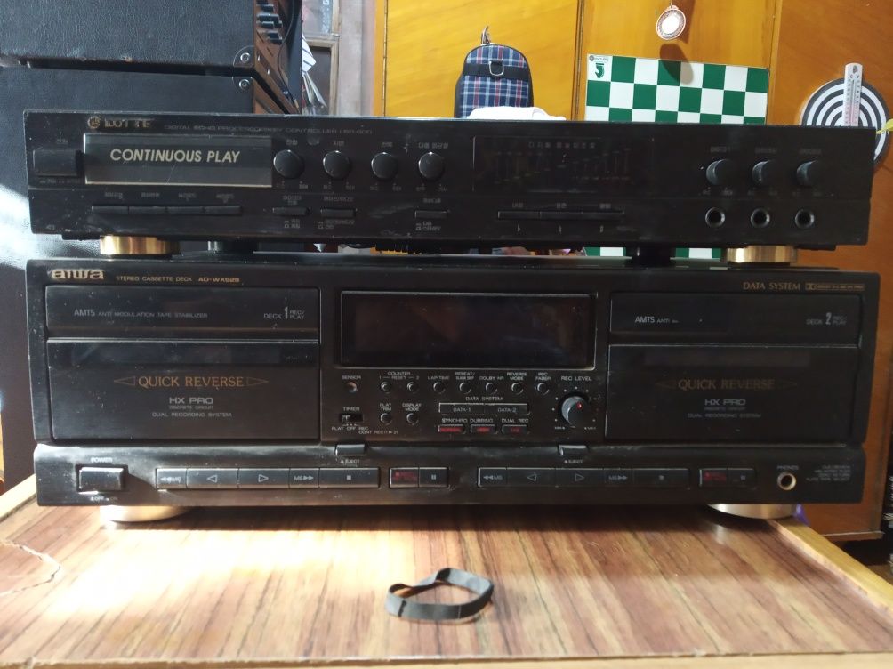 Кассетные магнитофон дека " kenwood " двухкассетник made in japan