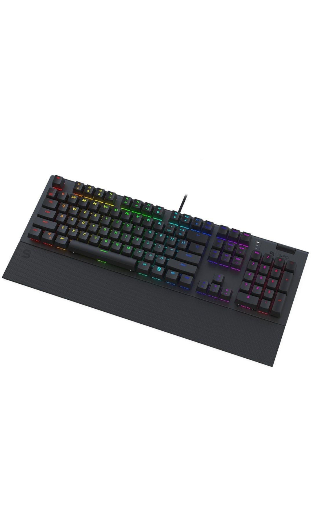 Tastatura gaming mecanica SPC GK650K Omnis Full RGB, blueSwitchuri