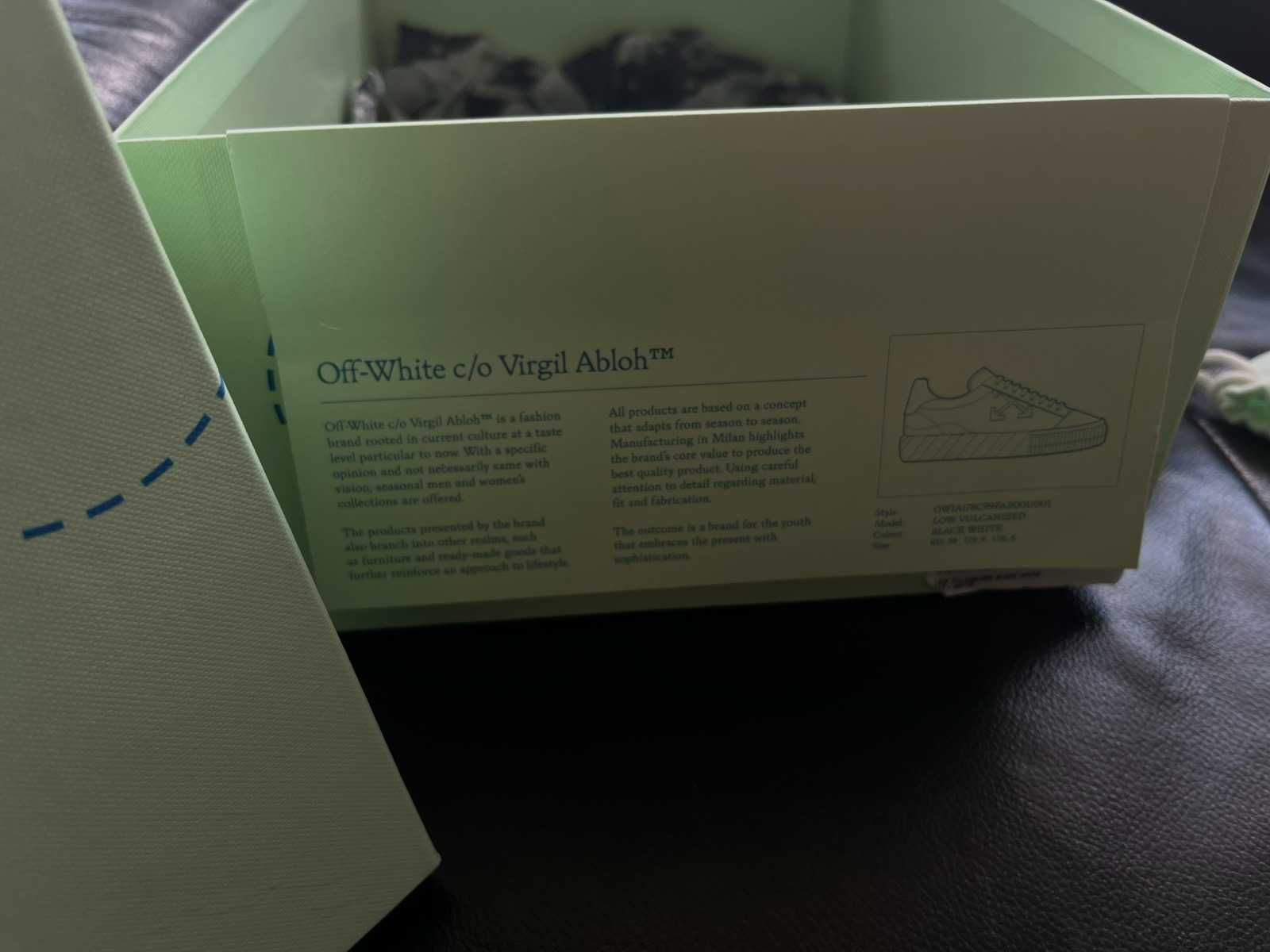 Оригинални Off-White Vulcanised sneaker 2013
