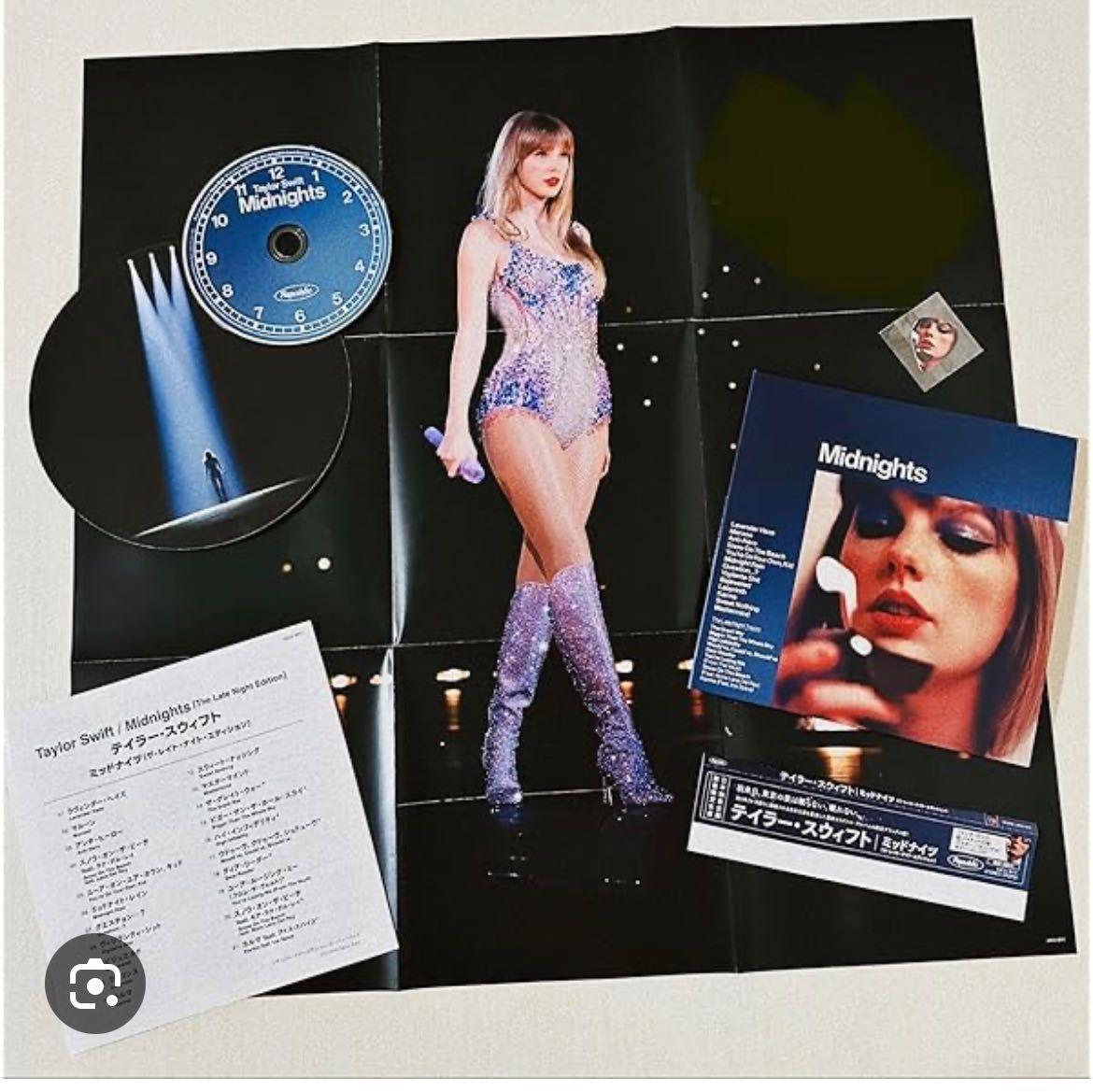 Taylor Swift Midnights Late Night Edition Japanese Version CD