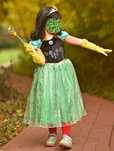 Rochie Rochita carnaval printesa Anna  NOUA 3,4,5,6,7 ani
