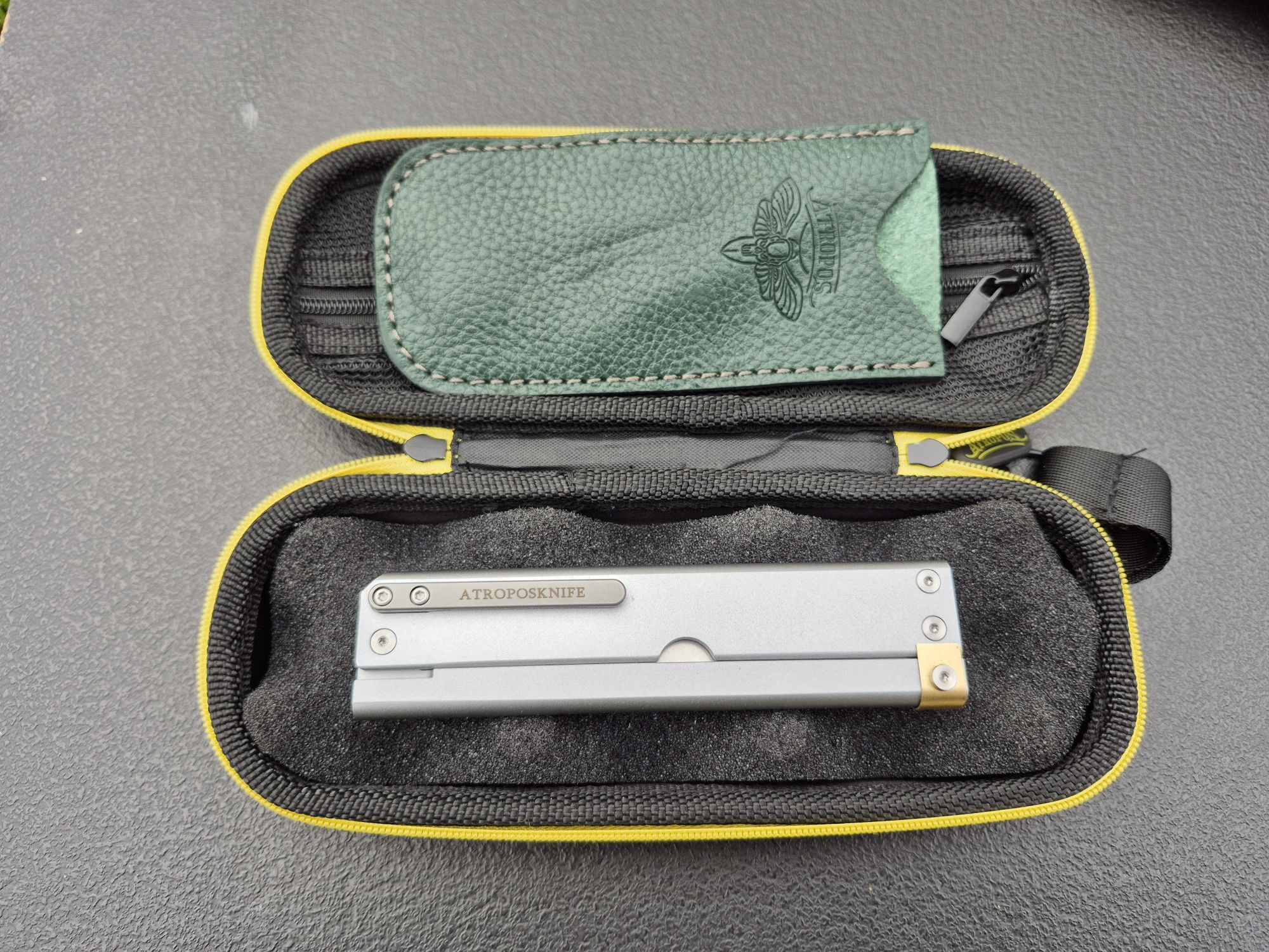 Сгъваем Руски гравитационен нож Atropos Trapper Knife