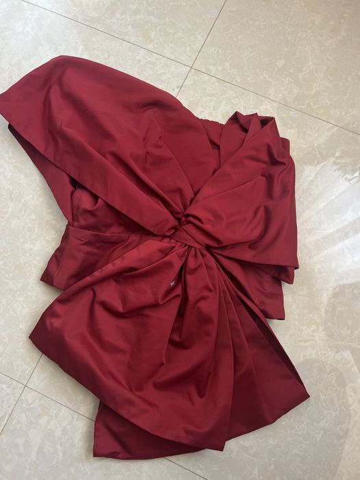 Дамски топ HM / бюстие бордо / червен