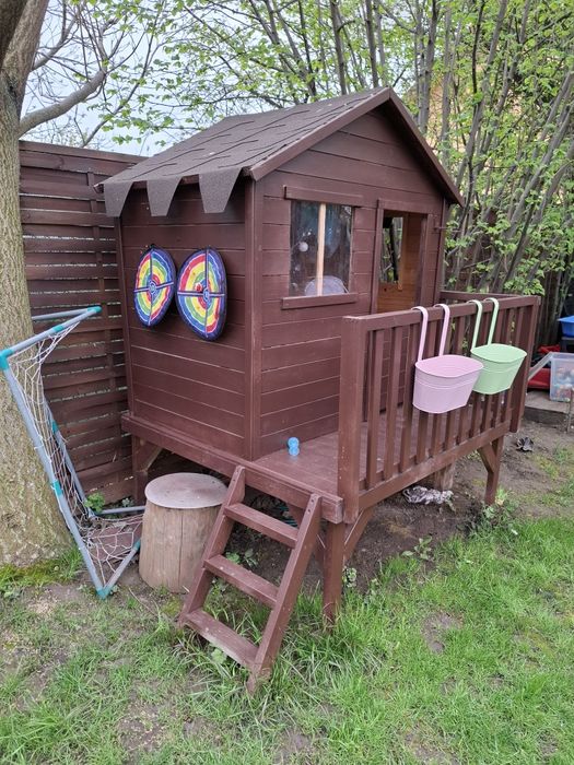 Casuta copii din lemn