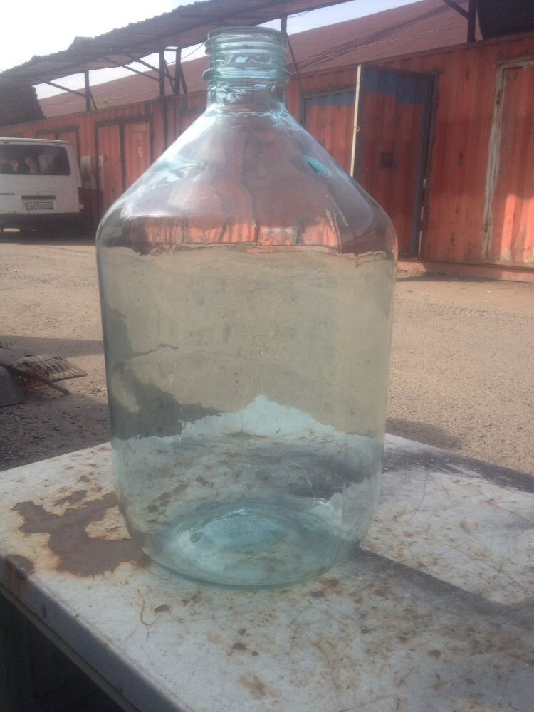 бутыль стеклянный 20 литров