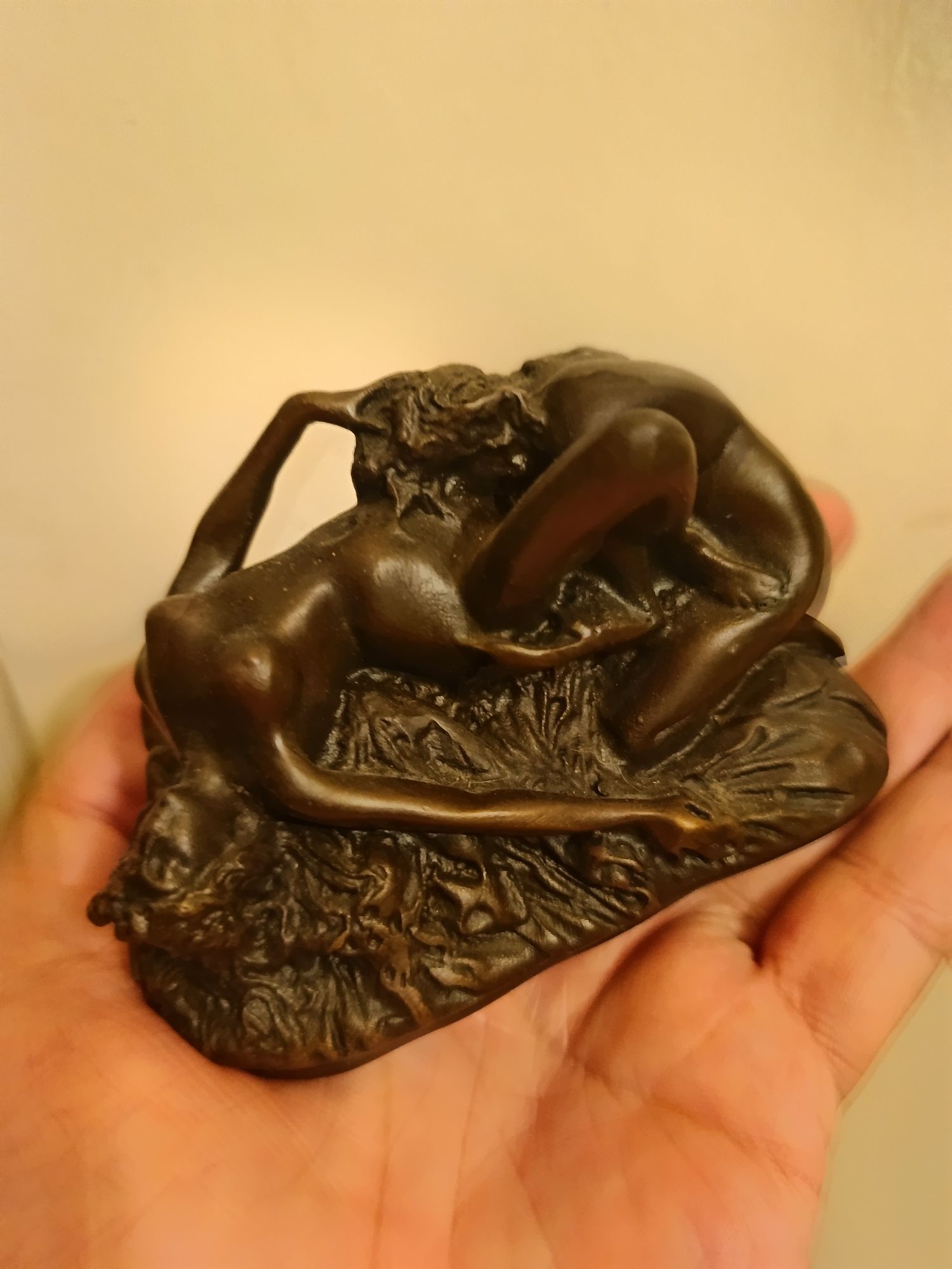 Statueta nud bronz antik