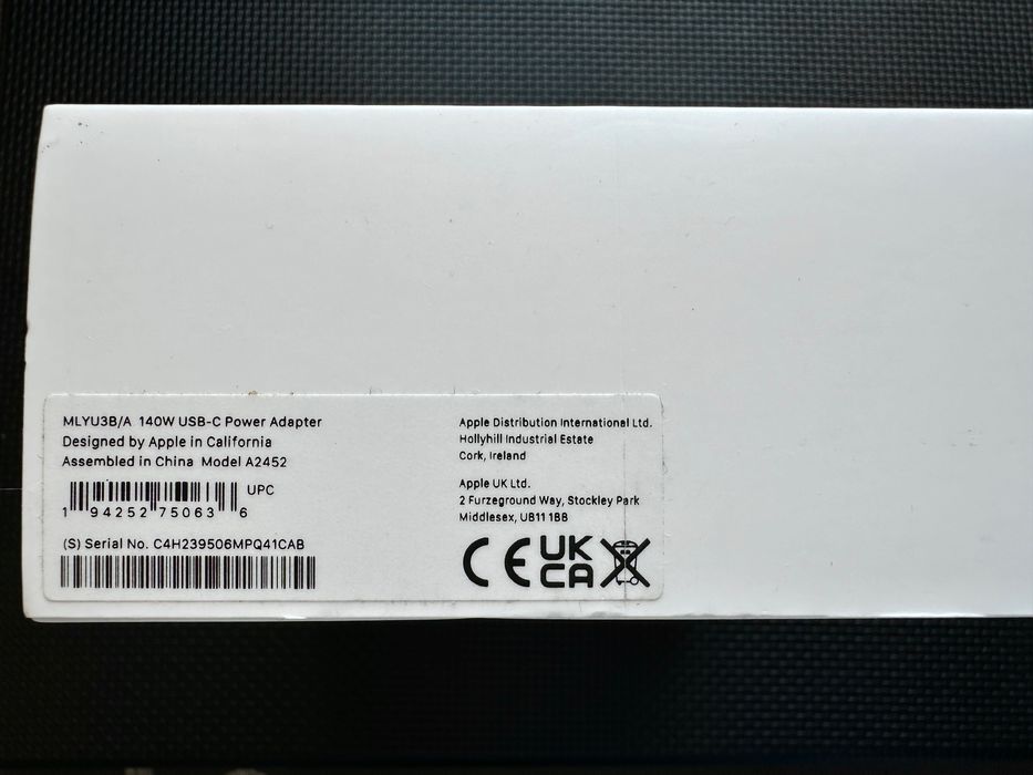 Apple MagSafe 140W Incarcator original MacBook Pro 16''  2021-2024
