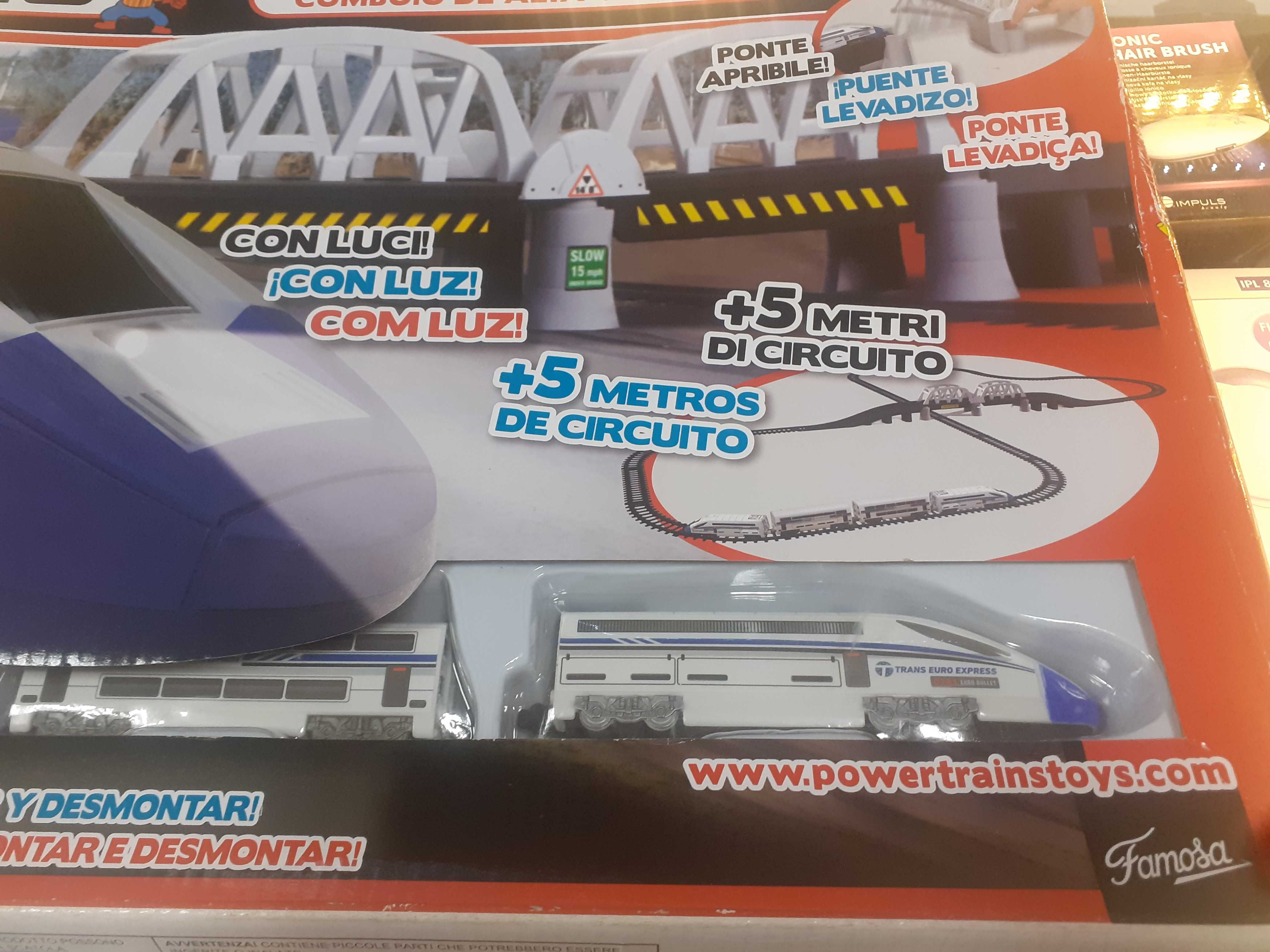 Бързо влакче с писта , високоскоростно влакче Power Trains Hi speed