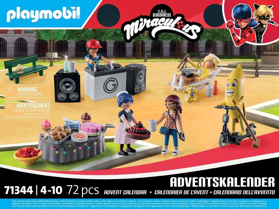 Коледен календар Playmobil Калинката и Черния котарак 71344 Плеймобил