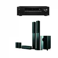 Boxe ONKYO 5.1 SKS-HT728 + Receiver AV Onkyo TX-SR252