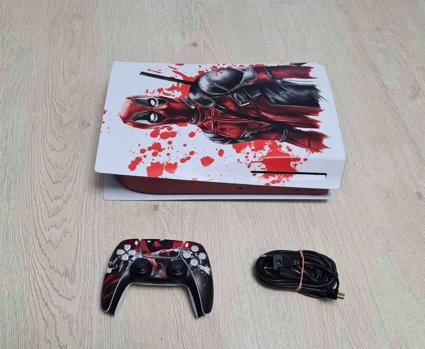 Playstation 5 cu Disc / PS5 Disk, cu 1 sau 2 controllere si cablurile