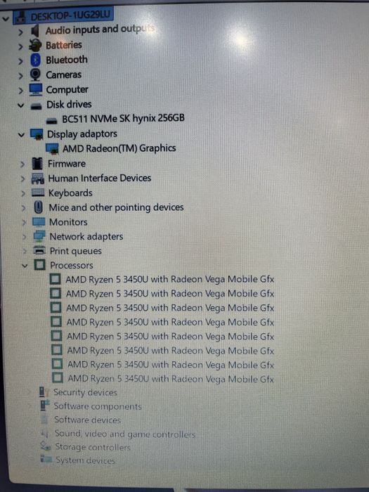 Laptop Dell Inspiron 3505, an fab 2021, baterie buna