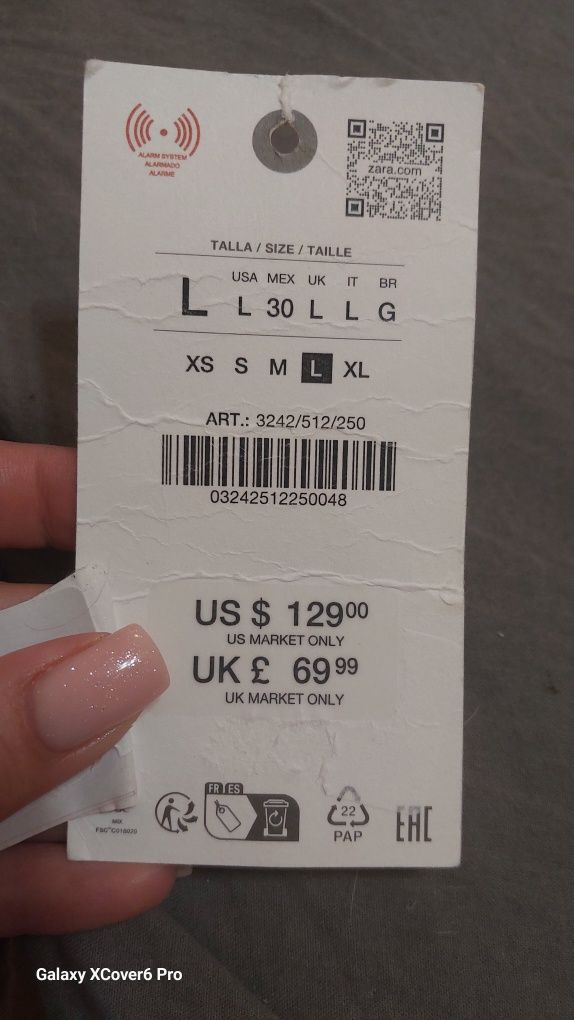 Рокля Zara.  Размер L.