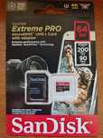 Card memorie Extreme Pro micro SD 64Gb