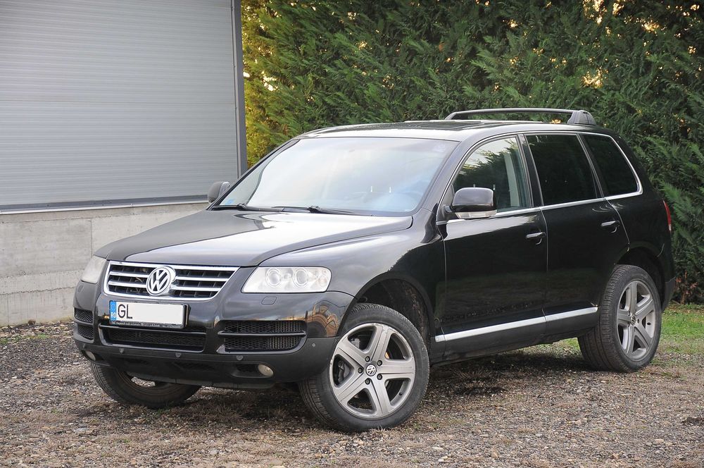 VW Touareg 2005 3.0TDi 224 CP E4 4x4 CutieAut Clima Piele Navi Xenon