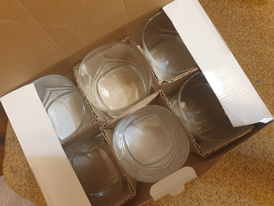 Бокалы новые в упаковке 6 шт