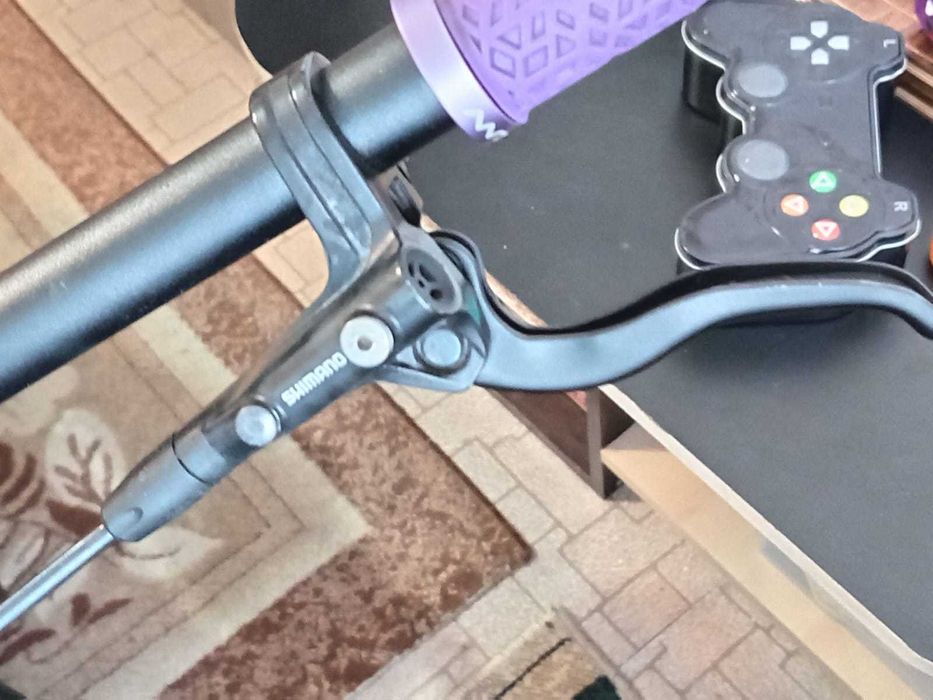 Set frâne Shimano MT400 – 2 pistoane – stare foarte bune