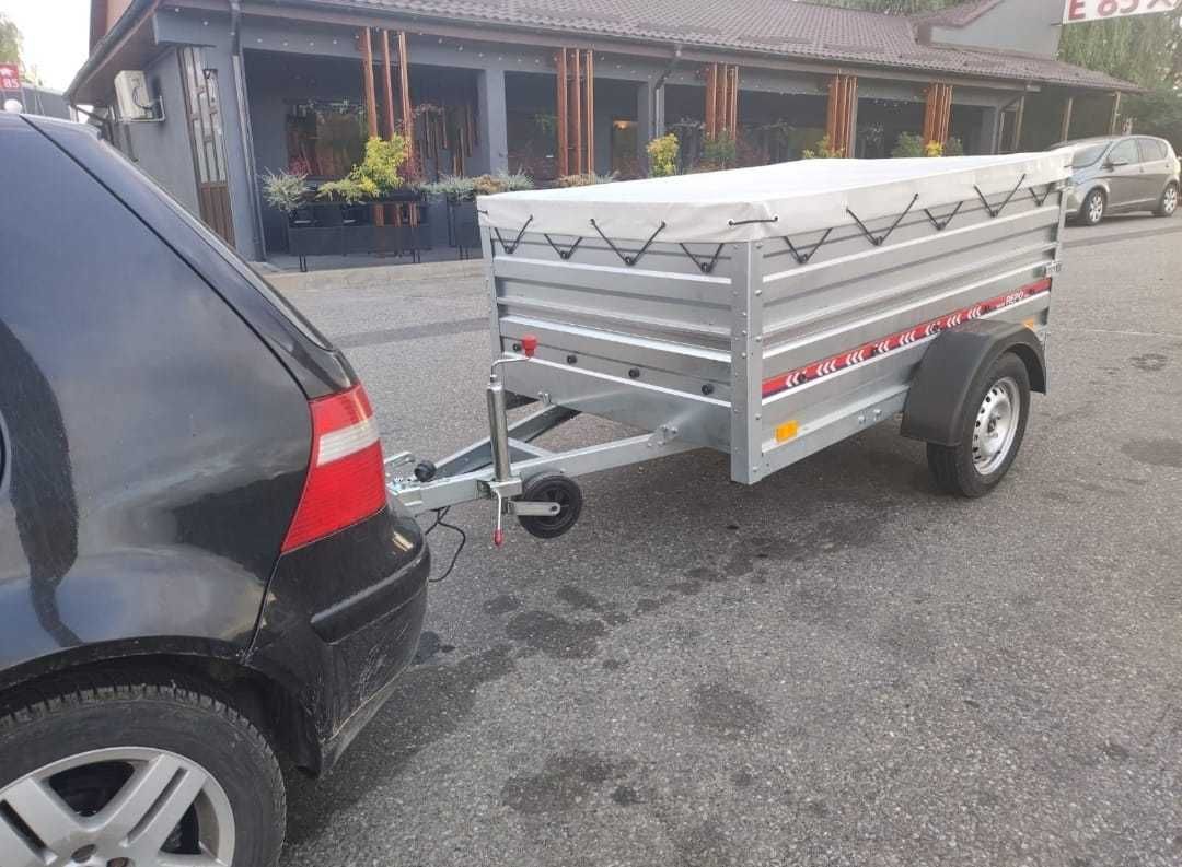 Vand remorca cu 1 axa sau 2 axe 750 kg noua, in Jud Brasov