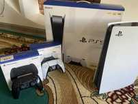 Sony playstation 5 + 2 джойстик + игры