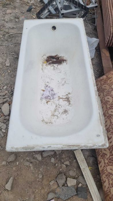 Чугун ванна б/у ванна периработка