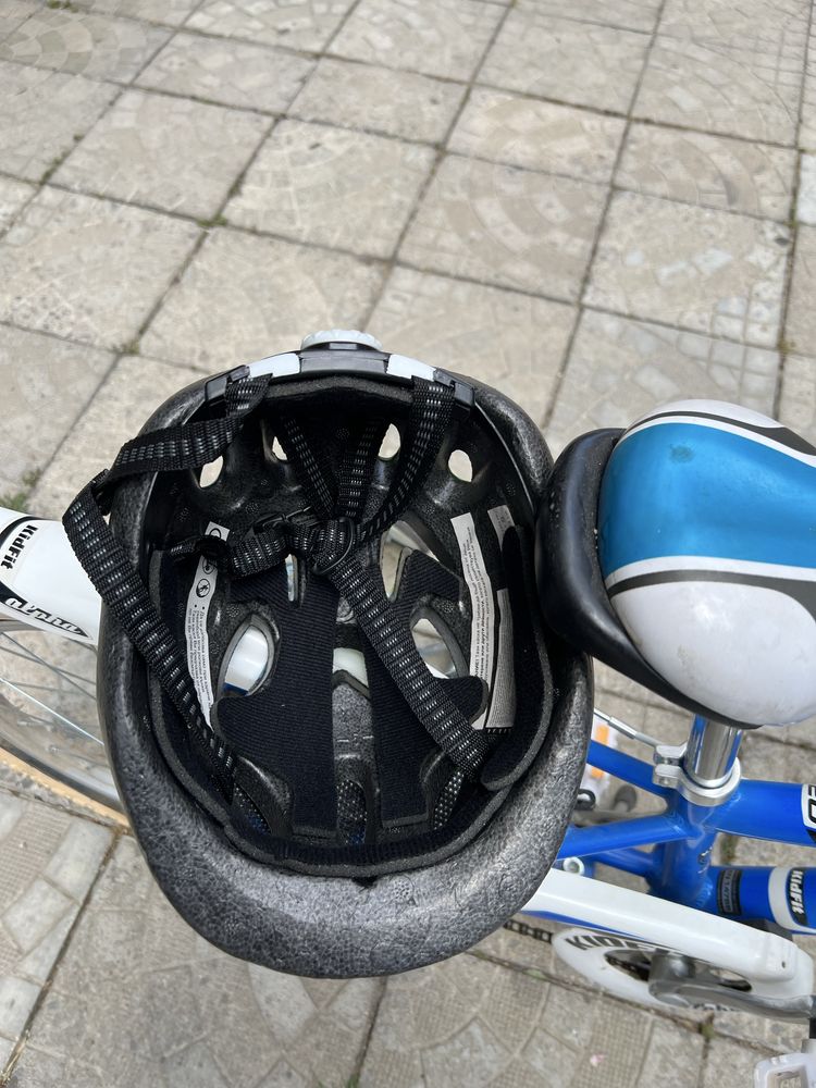 Детско колело Drag 20" + нова каска + помощни колелца