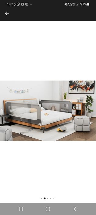 Barieră protectie pat