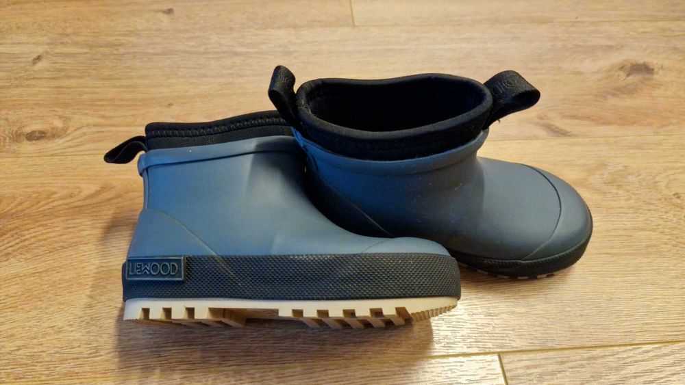 Ботушки за дъжд Liewood Ruby Hybrid Rain Boot - Whale blue / sandy