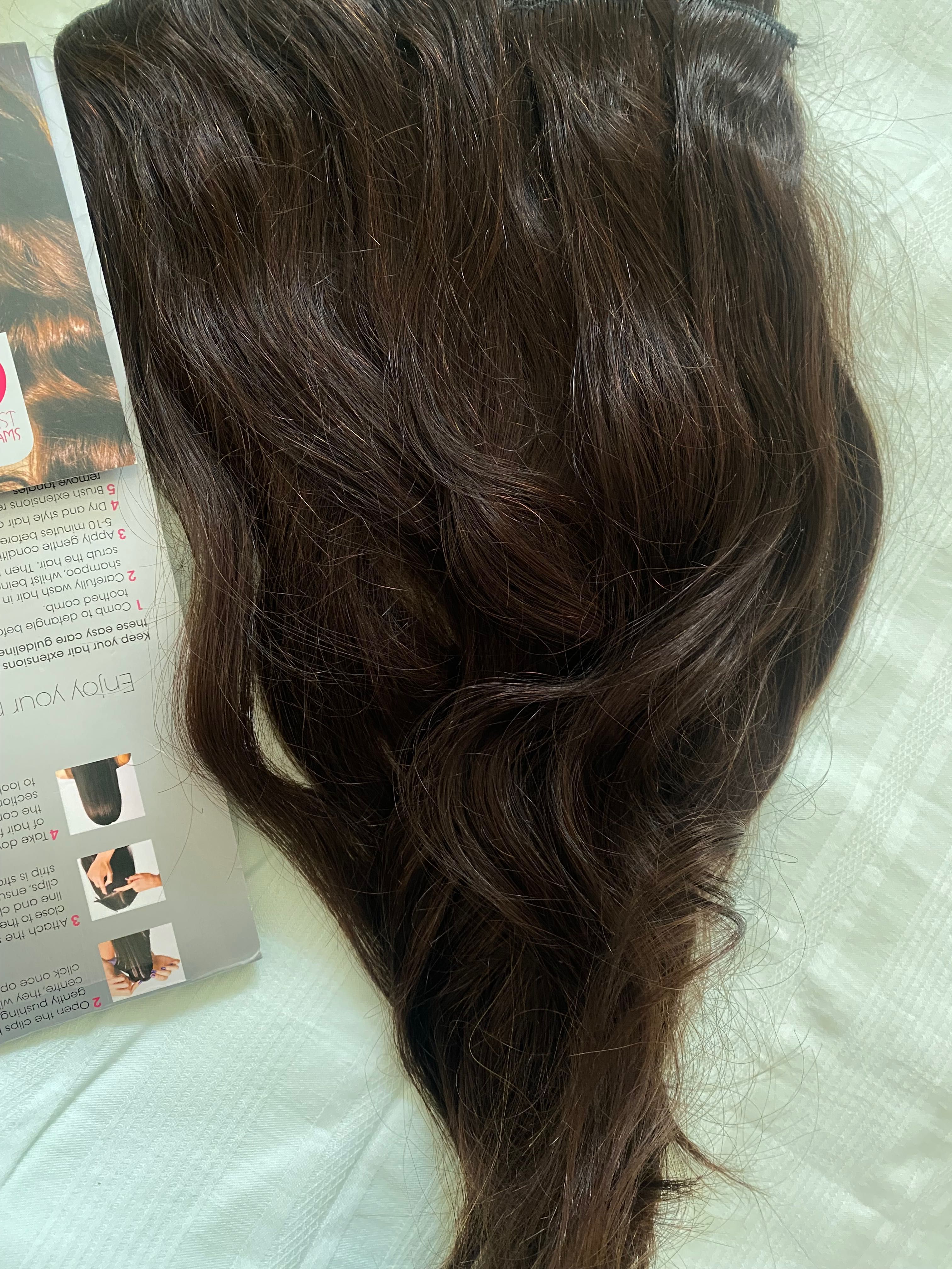 Hair extensions Chocolate Brown